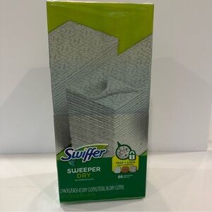 SWIFFER Sweeper Dry Sweeping Cloths 2/43 (86) Count Refills SEALED BRAND NEW